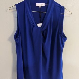 Calvin Klein sleeveless blouse